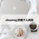shupeng/舒鹏个人简历