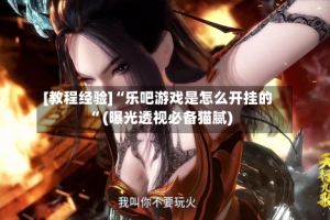 [教程经验]“乐吧游戏是怎么开挂的”(曝光透视必备猫腻)