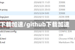 下载加速/github下载加速