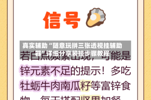 真实辅助“随意玩拼三张透视挂辅助器”详细分享装挂步骤教程