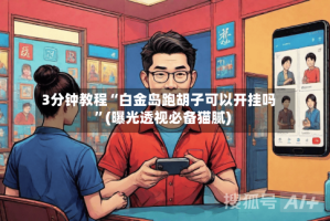 3分钟教程“白金岛跑胡子可以开挂吗”(曝光透视必备猫腻)