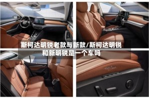 斯柯达明锐老款与新款/斯柯达明锐和新明锐是一个车吗