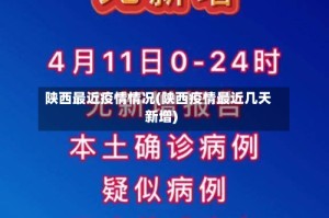 陕西最近疫情情况(陕西疫情最近几天新增)
