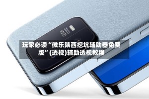 玩家必读“微乐陕西挖坑辅助器免费版”(透视)辅助透视教程