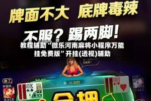 教程辅助“微乐河南麻将小程序万能挂免费版”开挂(透视)辅助