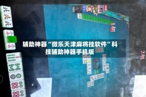 辅助神器“微乐天津麻将挂软件”科技辅助神器手机版