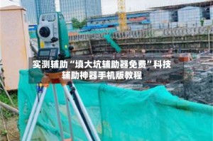 实测辅助“填大坑辅助器免费”科技辅助神器手机版教程