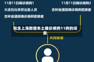 包含上海新增本土确诊病例11例的词条