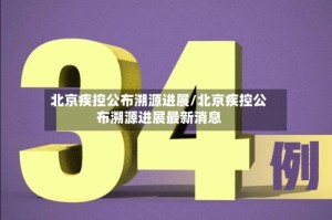 北京疾控公布溯源进展/北京疾控公布溯源进展最新消息