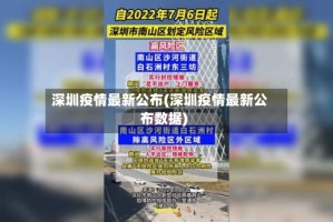 深圳疫情最新公布(深圳疫情最新公布数据)