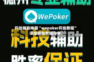 开挂辅助神器“wepoker开挂教程”详细辅助教程分享