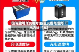 三元锂电池充电方法(三元锂电池充电方法 汽车)