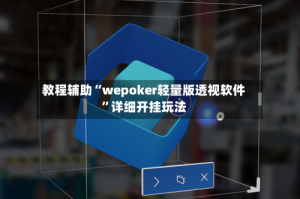 教程辅助“wepoker轻量版透视软件”详细开挂玩法