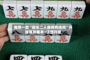 推荐一款“微乐二人麻将有挂吗”开挂辅助脚本+详细开挂