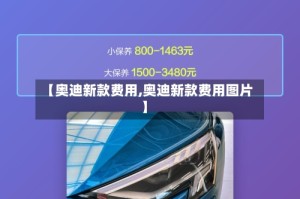 【奥迪新款费用,奥迪新款费用图片】