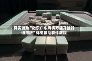 真实辅助“微乐广东麻将万能开挂器通用版”详细辅助软件教程