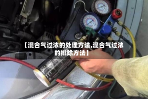 【混合气过浓的处理方法,混合气过浓的排除方法】