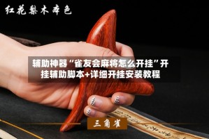辅助神器“雀友会麻将怎么开挂”开挂辅助脚本+详细开挂安装教程