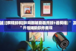 [教程经验]陕麻圈辅助器开挂+透视挂”开挂辅助软件教程