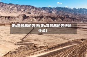 走s弯最笨的方法(走s弯最笨的方法是什么)