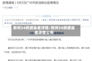 郑州34例感染者详情/郑州34例感染者详情公布