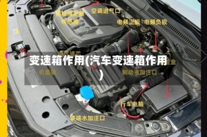 变速箱作用(汽车变速箱作用)