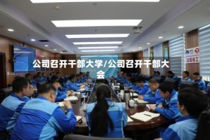 公司召开干部大学/公司召开干部大会