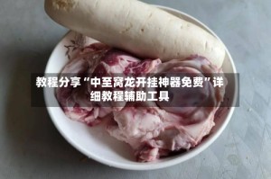 教程分享“中至窝龙开挂神器免费”详细教程辅助工具