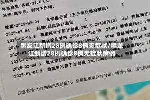 黑龙江新增28例确诊8例无症状/黑龙江新增28例确诊8例无症状病例