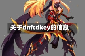 关于dnfcdkey的信息