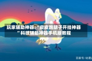 玩家辅助神器:“皮皮跑胡子开挂神器”科技辅助神器手机版教程