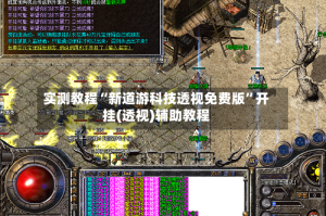 实测教程“新道游科技透视免费版”开挂(透视)辅助教程
