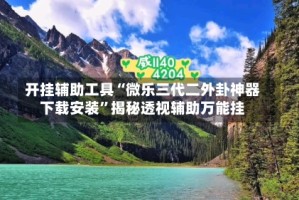 开挂辅助工具“微乐三代二外卦神器下载安装”揭秘透视辅助万能挂