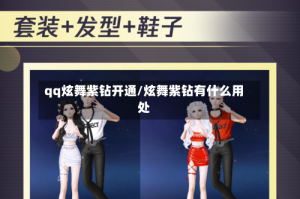 qq炫舞紫钻开通/炫舞紫钻有什么用处