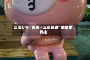 实测分享“嘟嘟十三张辅助”的确是有挂