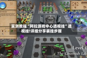 实测教程“阿拉游戏中心透视挂”透视挂!详细分享装挂步骤
