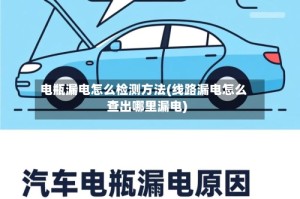 电瓶漏电怎么检测方法(线路漏电怎么查出哪里漏电)