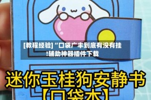 [教程经验]“口袋广丰到底有没有挂!辅助神器插件下载