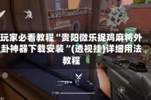 玩家必看教程“贵阳微乐捉鸡麻将外卦神器下载安装“(透视挂)详细用法教程