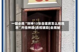一键必胜“财神13张自建房怎么刷胜率”开挂神器{透视辅助}全揭秘