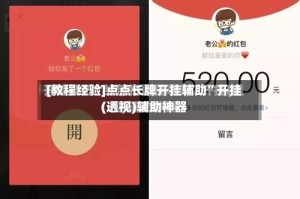 [教程经验]点点长牌开挂辅助”开挂(透视)辅助神器