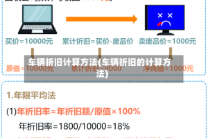 车辆折旧计算方法(车辆折旧的计算方法)
