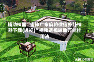 辅助神器“雀神广东麻将微信外卦神器下载(透视)”揭秘透视辅助万能挂用法