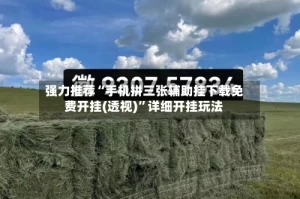 强力推荐“手机拼三张辅助挂下载免费开挂(透视)”详细开挂玩法