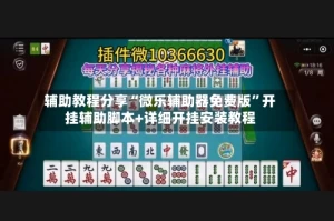 辅助教程分享“微乐辅助器免费版”开挂辅助脚本+详细开挂安装教程