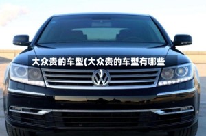大众贵的车型(大众贵的车型有哪些)