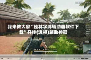 我来教大家“桂林字牌辅助器软件下载”开挂(透视)辅助神器