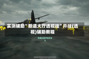 实测辅助”新道大厅透视挂”开挂(透视)辅助教程