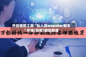 开挂辅助工具“私人局wepoker脚本”开挂(透视)辅助教程