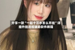 分享一款“一起十三水怎么开挂”详细外挂透视辅助软件教程